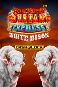 Almighty Mustang Express White Bison